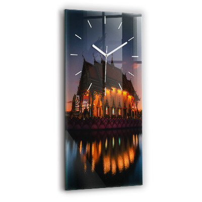 Reloj vertical Templo en Bangkok - espejomat.es