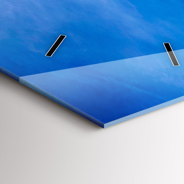 Reloj de vidrio vertical Phuket en Tailandia - espejomat.es