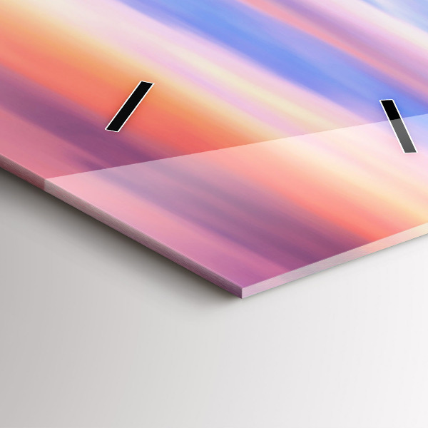 Reloj de cristal vertical Cascada de Godafoss Islandia - espejomat.es