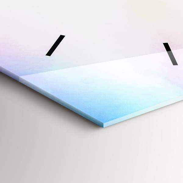 Reloj de vidrio vertical Cascada en Islandia - espejomat.es