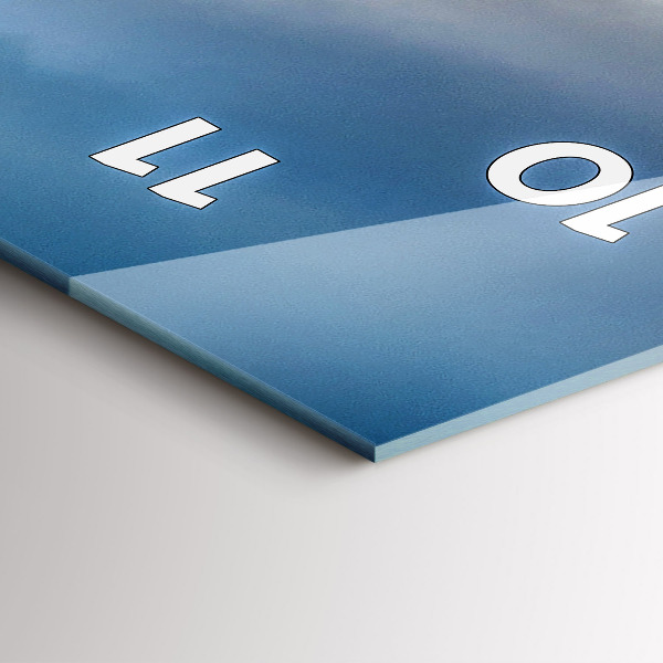 Reloj de vidrio vertical Lago Jokulsarlon Islandia - espejomat.es