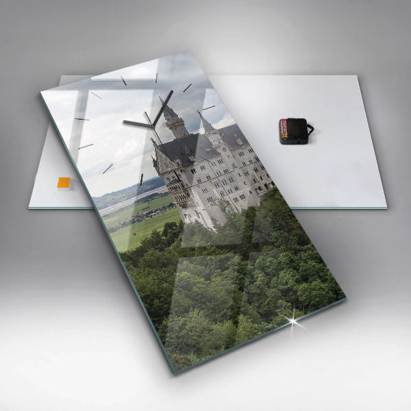 Reloj vertical Castillo de Neuschwanstein - espejomat.es