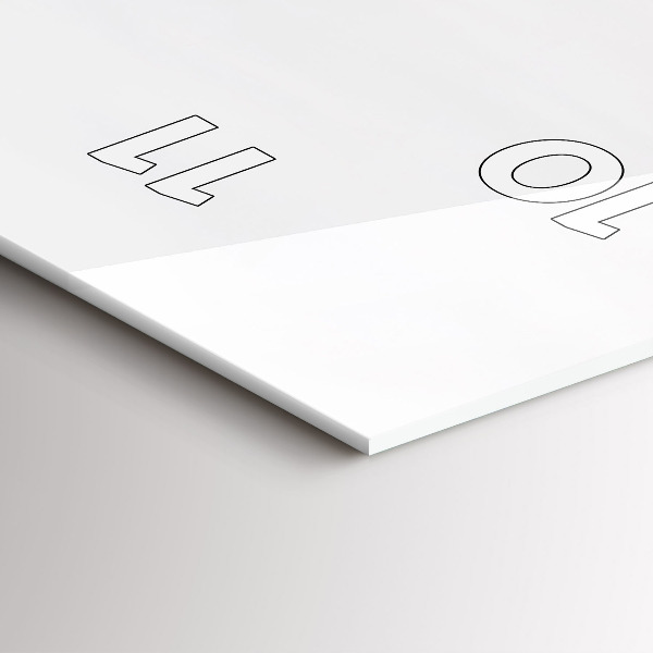 Reloj vertical Río Hamburgo, Alemania - espejomat.es