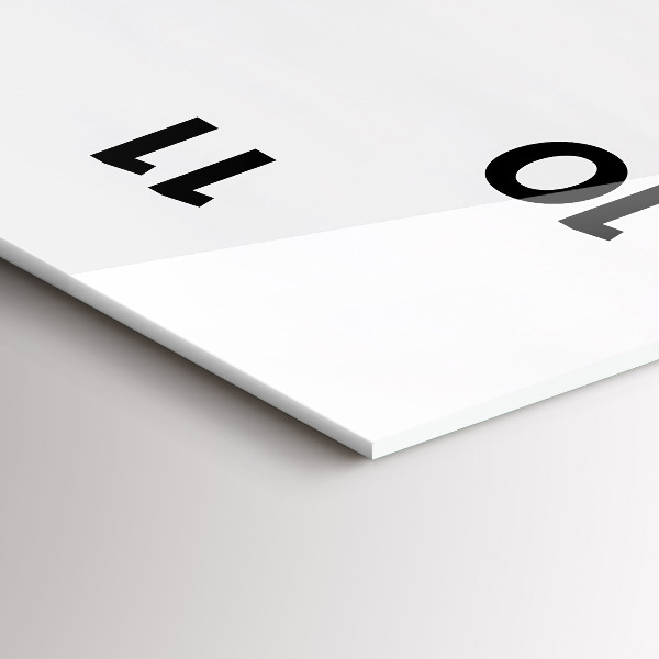 Reloj vertical Río Hamburgo, Alemania - espejomat.es