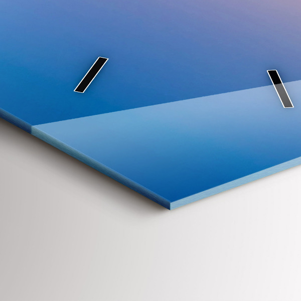 Reloj de vidrio vertical Ayuntamiento de Hamburgo - espejomat.es