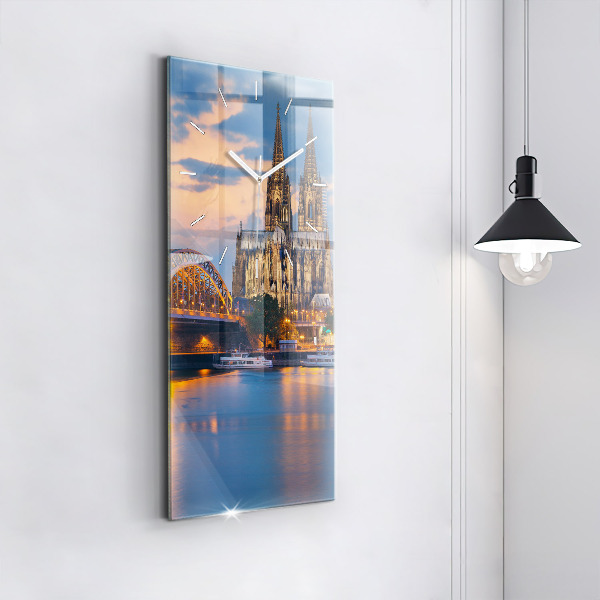 Reloj vertical Vista del ayuntamiento - espejomat.es