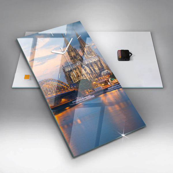 Reloj vertical Vista del ayuntamiento - espejomat.es