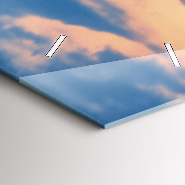 Reloj vertical Vista del ayuntamiento - espejomat.es