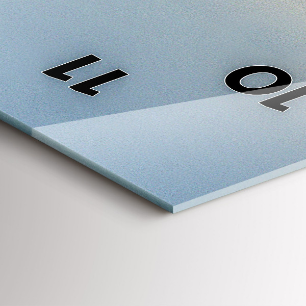 Reloj vertical Vacaciones en la playa - espejomat.es