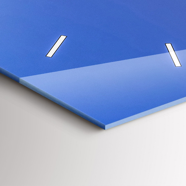 Reloj de cristal vertical Ciudad iluminada de noche - espejomat.es