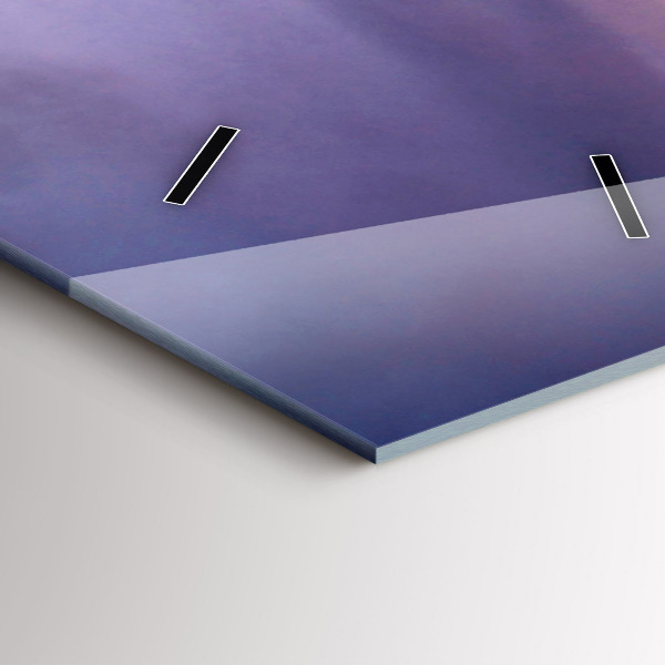 Reloj de cristal vertical Cabeza de piedra - espejomat.es