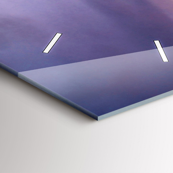 Reloj de cristal vertical Cabeza de piedra - espejomat.es