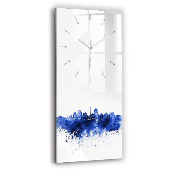 Reloj vertical Acuarela de San Antonio - espejomat.es