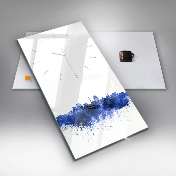 Reloj vertical Acuarela de San Antonio - espejomat.es