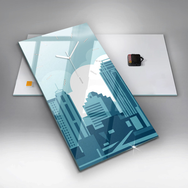 Reloj vertical Arquitectura en Estados Unidos - espejomat.es