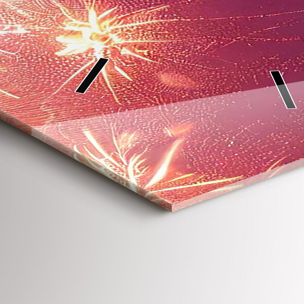 Reloj vertical Ciudad de noche en Filadelfia - espejomat.es