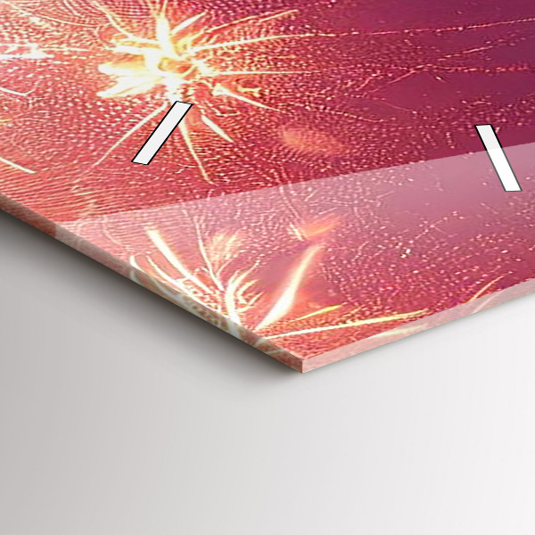 Reloj vertical Ciudad de noche en Filadelfia - espejomat.es