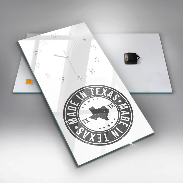 Reloj vertical Sello de Texas - espejomat.es