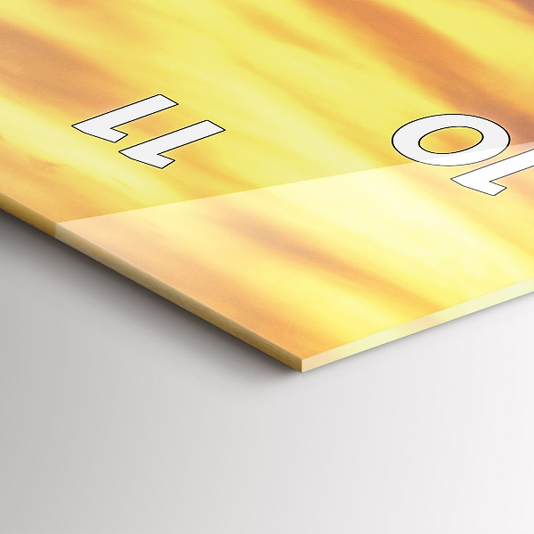 Reloj de cristal vertical Puente de San Francisco - espejomat.es