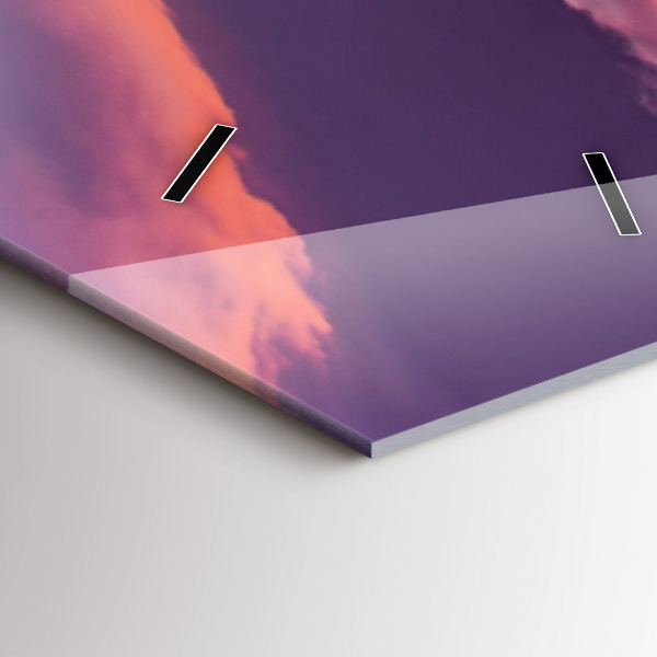 Reloj vertical Amanecer en California - espejomat.es