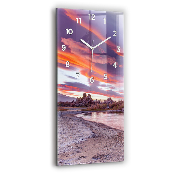 Reloj vertical Amanecer en California - espejomat.es