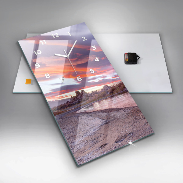 Reloj vertical Amanecer en California - espejomat.es