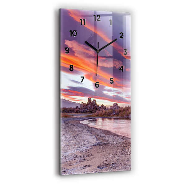Reloj vertical Amanecer en California - espejomat.es