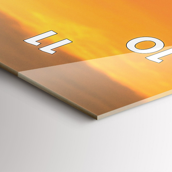 Reloj vertical Pradera de lavanda Francia - espejomat.es