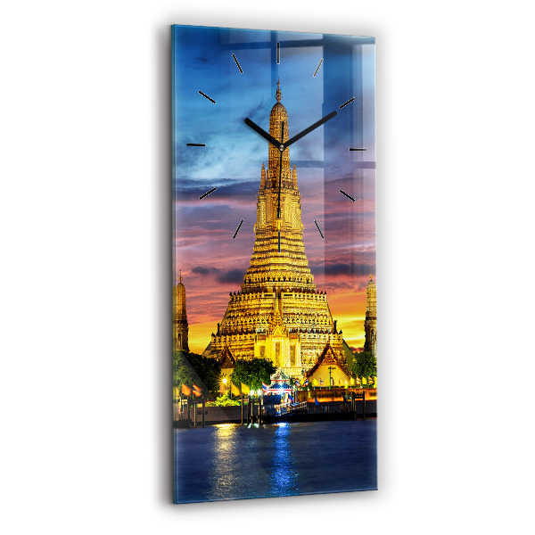 Reloj vertical Templo en Bangkok Tailandia - espejomat.es