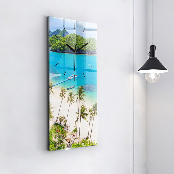 Reloj vertical Parque nacional de Tailandia - espejomat.es