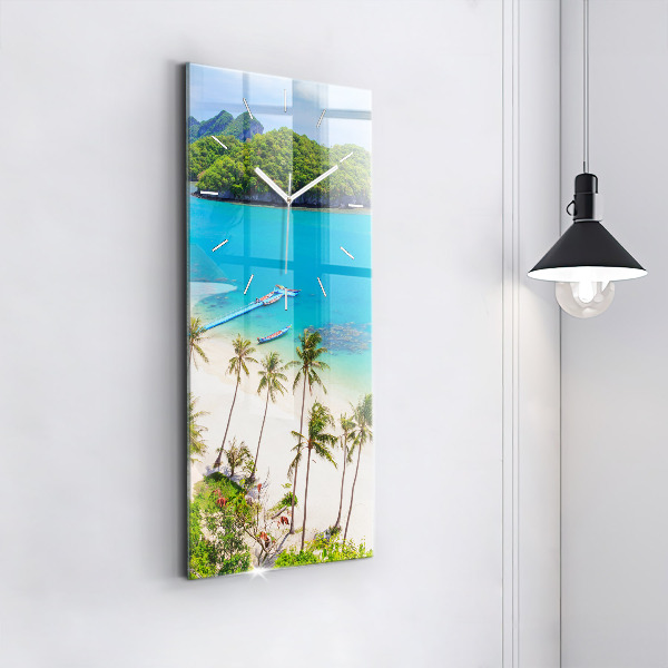 Reloj vertical Parque nacional de Tailandia - espejomat.es