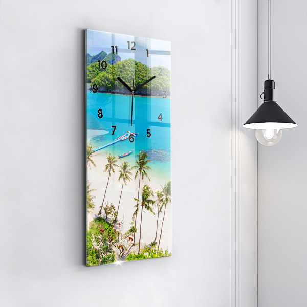 Reloj vertical Parque nacional de Tailandia - espejomat.es