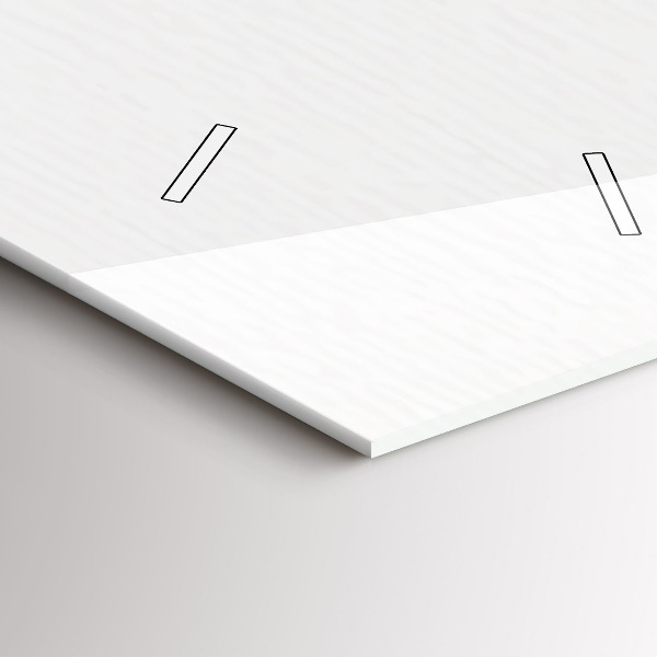 Reloj de vidrio vertical Ciudad de dibujos animados - espejomat.es