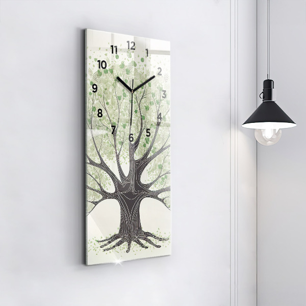 Reloj vertical Árbol grande naturaleza - espejomat.es
