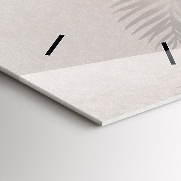Reloj vertical Hojas tropicales - espejomat.es
