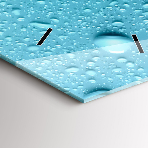 Reloj vertical Gotas de agua - espejomat.es