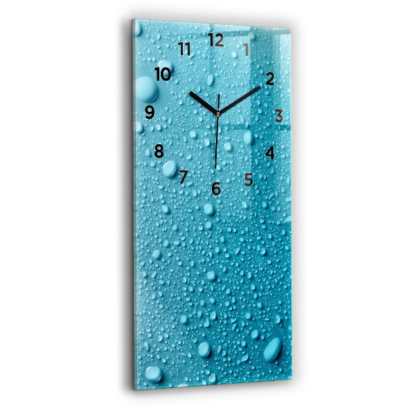 Reloj vertical Gotas de agua - espejomat.es