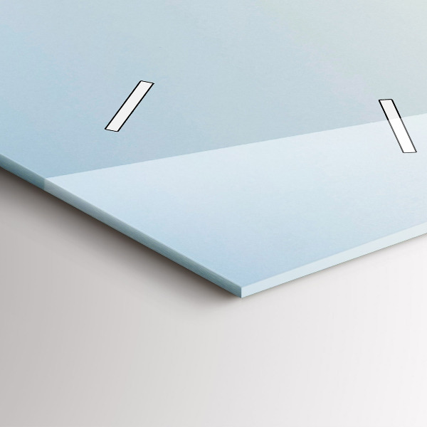 Reloj vertical Montañas y campos - espejomat.es