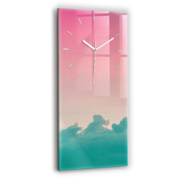 Reloj vertical Cielo degradado - espejomat.es