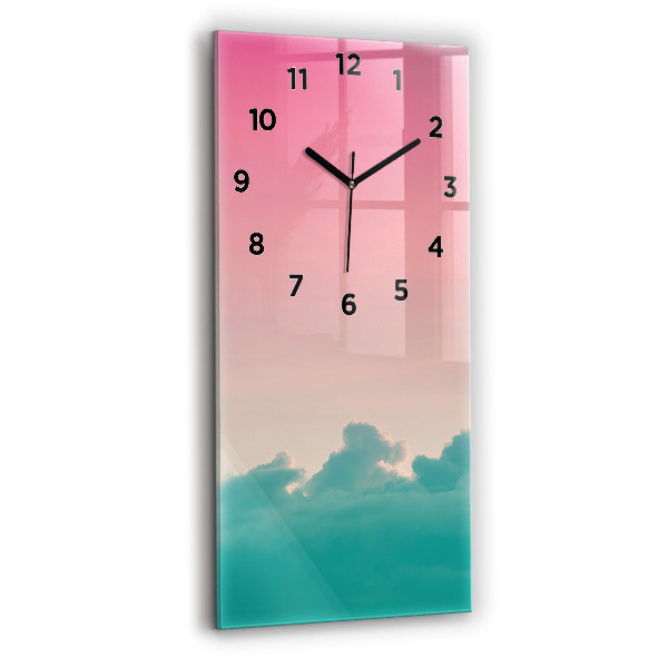 Reloj vertical Cielo degradado - espejomat.es