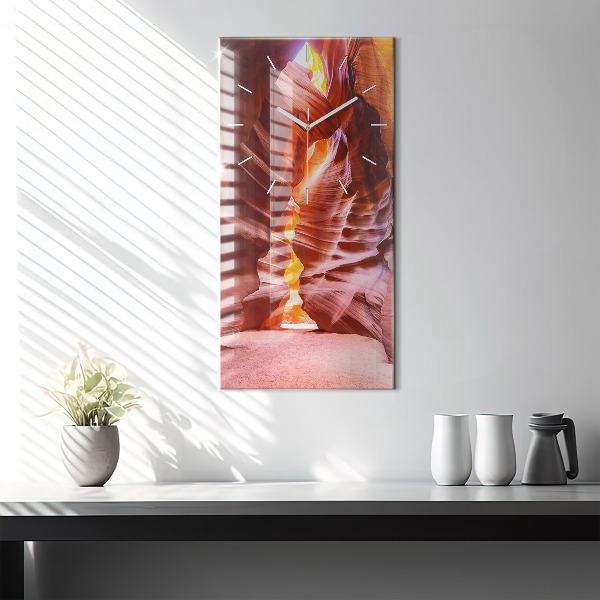 Reloj de vidrio vertical Cañón de arena - espejomat.es