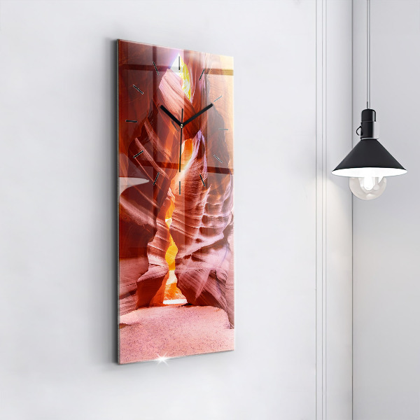 Reloj de vidrio vertical Cañón de arena - espejomat.es