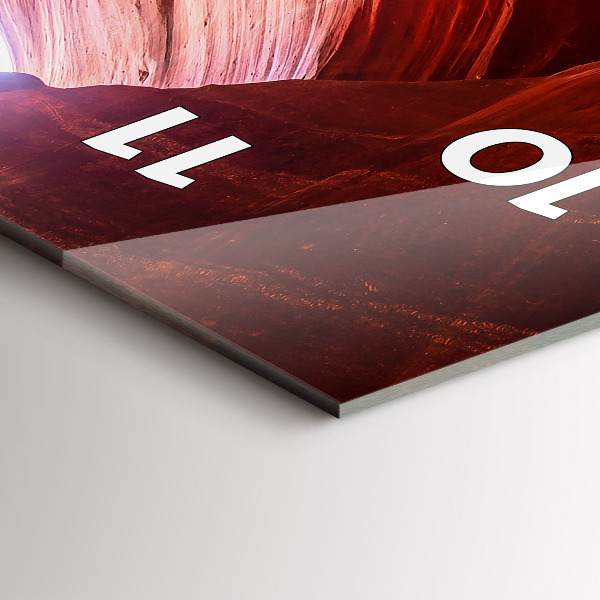 Reloj de vidrio vertical Cañón de arena - espejomat.es