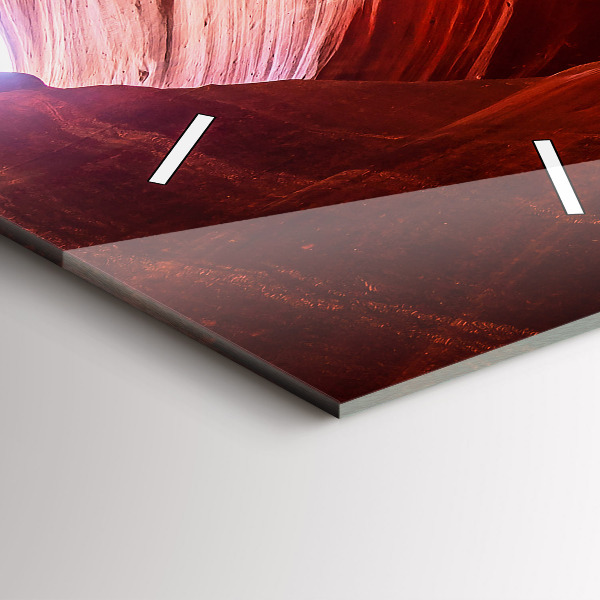 Reloj de vidrio vertical Cañón de arena - espejomat.es