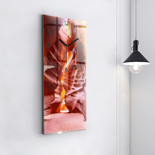 Reloj de vidrio vertical Cañón de arena - espejomat.es