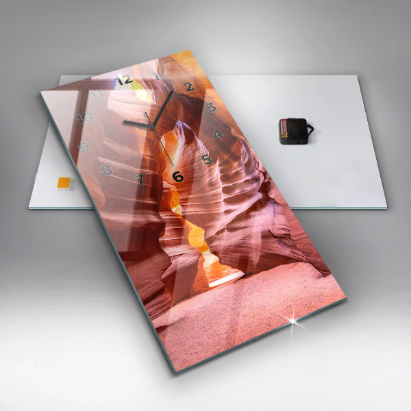 Reloj de vidrio vertical Cañón de arena - espejomat.es