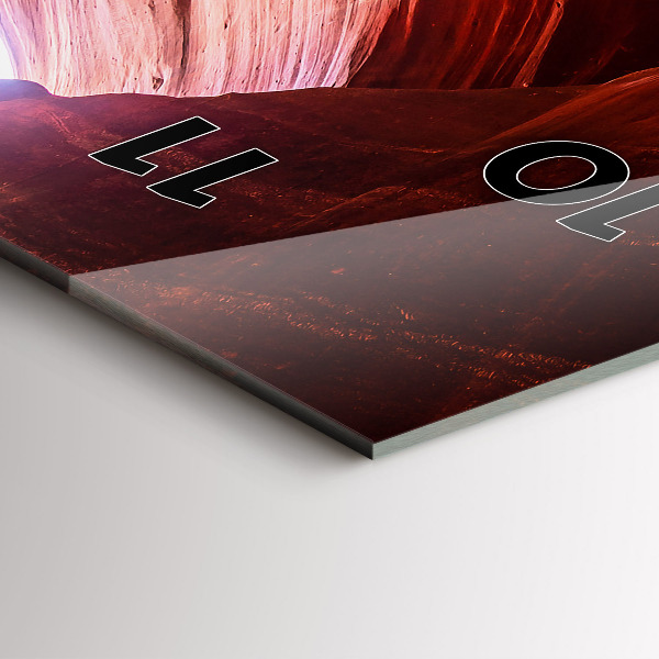 Reloj de vidrio vertical Cañón de arena - espejomat.es