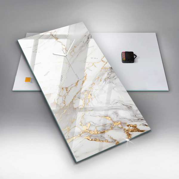 Reloj vertical Mármol decorativo - espejomat.es