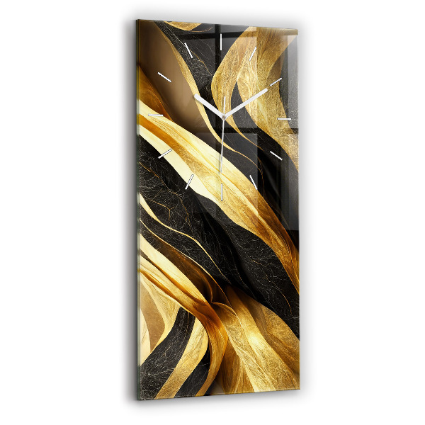 Reloj de cristal vertical Abstracción elegante - espejomat.es