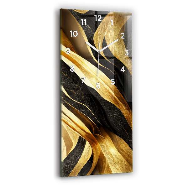 Reloj de cristal vertical Abstracción elegante - espejomat.es